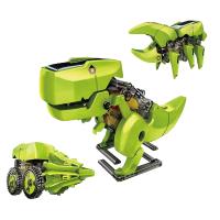 Assembling Dinosaur Toys Solar Puzzle Robot Scientific Experiment Stem Childrens Boys and Girls Toys