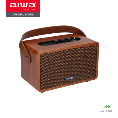 [Pre-Order จัดส่ง 30 พ.ย. 66] AIWA Retro Bluetooth Speaker ลำโพงบลูทูธพกพา BASS++