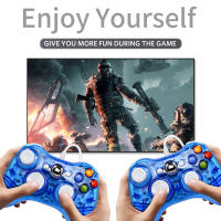 สำหรับ X 360 USB Wired Controller PC ศัพท์มือถือ Joypad Gamepad Console Double Shock เกมจอยสติ๊กสำหรับ X One แล็ปท็อป