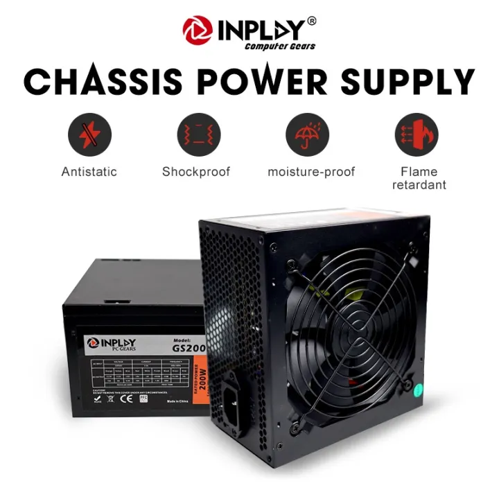 Explosion!MT3C Inplay GS200LK/GS250LK 700W/750W PC Power Supply Psu