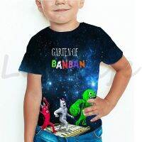 Kids Garten Of Banban T-shirt Boys Girls T shirt Cartoon Anime T Shirts Harajuku Tops Tees Summer Short Sleeve