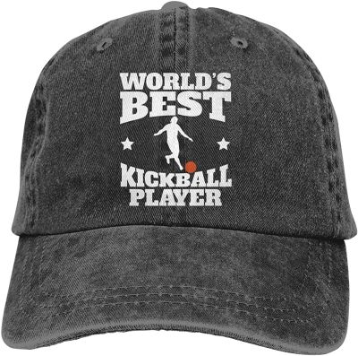 Best Kickball Player Hat for Men Women Adjustable Dad Trucker Hats Classic Baseball Cap