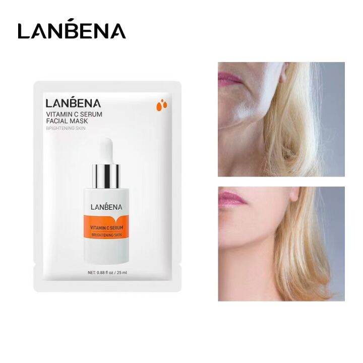LANBENA VITAMIN C SERUM FACIAL MASK VC MARK 25ml Lazada PH