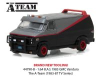 ของขวัญของเล่นรถโมเดล Diecast โลหะสำหรับเก็บภาพยนตร์ Greenligh1/64 1983 GMC VANDURA A-Team