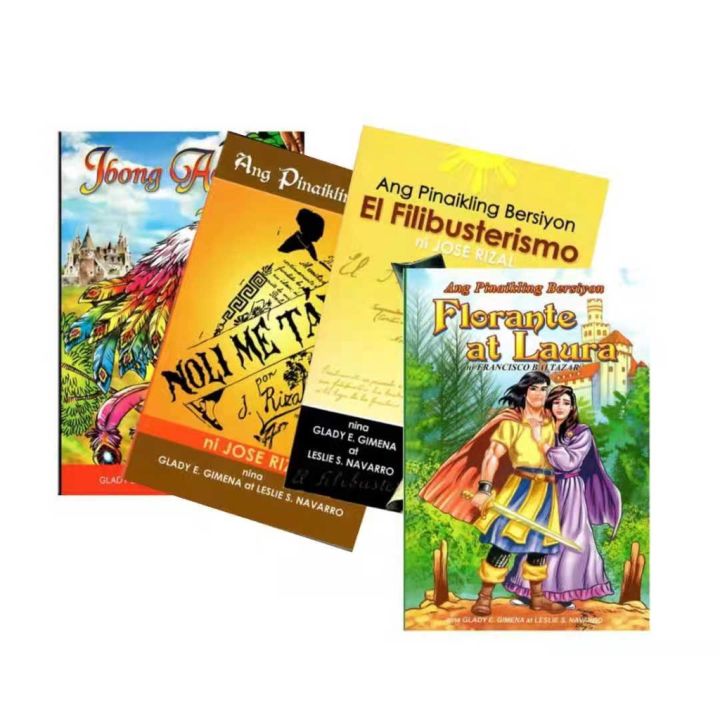 History Book Ibong Adarnanoli Me Tangereel Filibusterismo Florante At Laura Lazada Ph