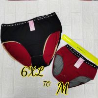 [Ready Stock]Seluar Dalam Wanita❗PLUS SIZE ❗ up to 6XL 1115 (3in1) Ladies Panties