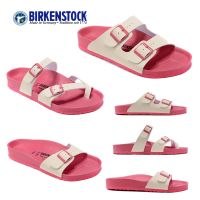 BIRKENSTOCK รองเท้าแตะ พื้นทรงแบน เหมาะกับเดินชายหาด แฟชั่นฤดูร้อน สําหรับผู้หญิง