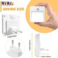 Sensor Lamps Nightlight Sensor Night Light Saving LED Sensor Night Lamp Smart Dusk To Dawn For Bedrooms Toilets Stairs Corridors Night Lights