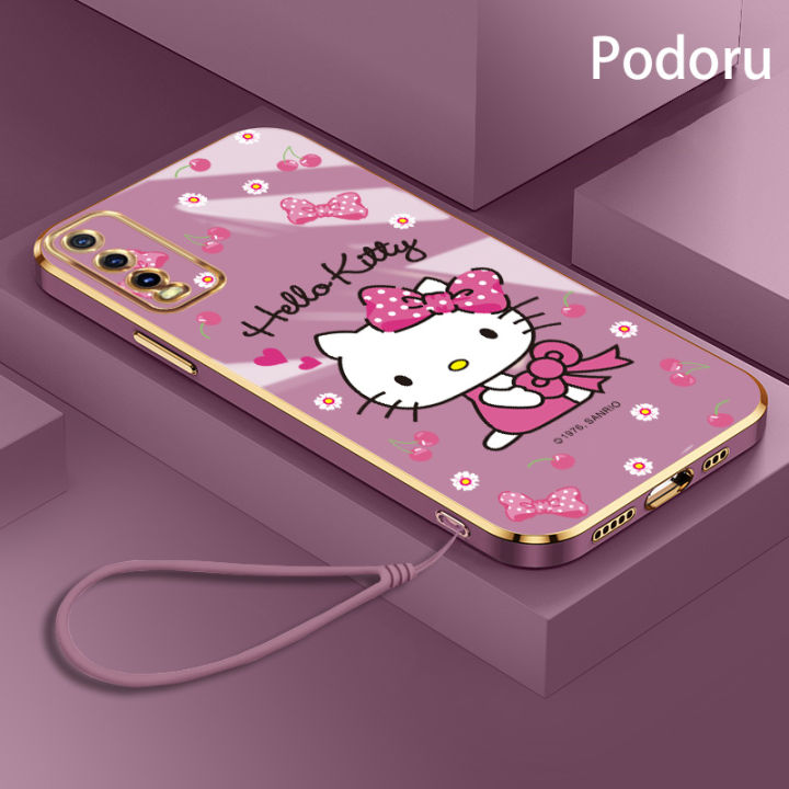 เคส-vivo-y20-y20i-y20s-u1x-iqoo-เคส-y12s-y11s-y20a-y20-y20s-y20g-y30g-กรัมเคสเรียบง่ายสุดหรู-tpu-แบบนิ่มสำหรับ-hello-kitty