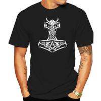 s Hammer Viking T Shirt Mjollnir Norsemen Odin screen printed, not vinyl Summer MenS fashion Tee,Comfortable t shirt