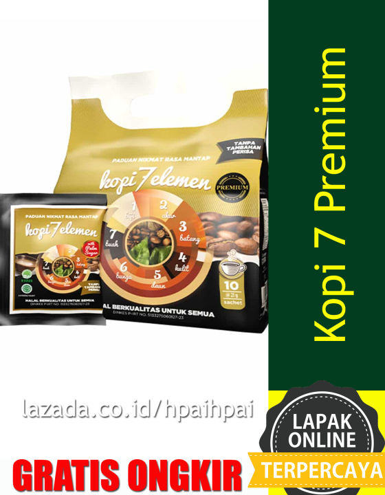 Kopi 7 Elemen Premium Kopinya Para Sulthan Kopi Sevel Premium Hni