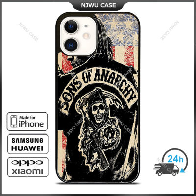 Sons Of Anarchy 2 Phone Case for iPhone 14 Pro Max / iPhone 13 Pro Max / iPhone 12 Pro Max / XS Max / Samsung Galaxy Note 10 Plus / S22 Ultra / S21 Plus Anti-fall Protective Case Cover