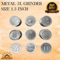 CR1 ที่บดสมุนไพร Metal 3L grinder 1.5 Inch สินค้าพร้อมจัดส่ง