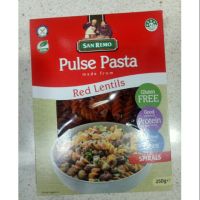 Sale Promotion ลองแล้วจะติดใจ? San remo Pulse Pasta Red Lentils 250g.ราคาถูกใจ