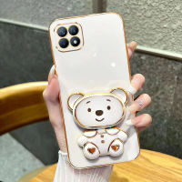 OPPOReno4SE เคสศัพท์มือถือ Love Bear กระจกแต่งหน้า PEAT00 เคสศัพท์มือถือกันกระแทก