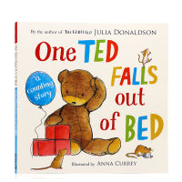 One Ted falls out of bed a teddy bear falls out of bed childrens English Enlightenment picture book Gollum cow author Julia Donaldson parent-child reading