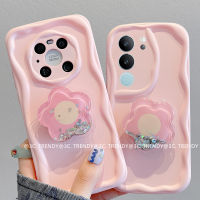 Phone Case เคส VIVOV29 VIVO V29 Pro 5G เคสสีมาการองแบบง่ายพร้อมขายึดซิลิโคนอ่อนนุ่ม2023