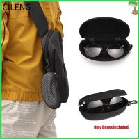 CILENG 2019 Grey/Black color Snowboard Skiing Glasses Holder Zipper Hard Box Sunglasses Carrying Cases Eyewear Case