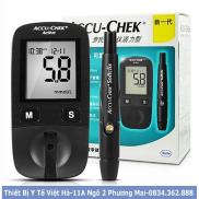 Máy đo đường huyết Accu chek active tặng 50 que thử vs 50kim