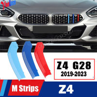 สำหรับ BMW Série Z4 G28 2019-2023รถ3D M จัดแต่งทรงผมเกรดด้านหน้า Guarnição กันชนปกแถบ Adesivos Acessórios Externos Decoração