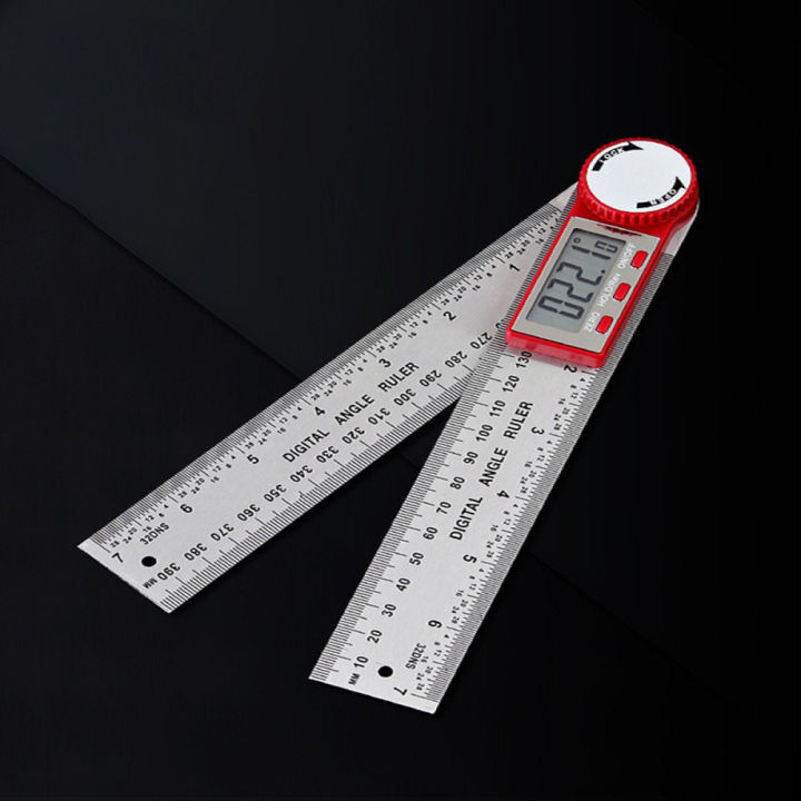 multi-function-angle-inclinometer-ruler-stainless-steel-angle-gauge-digital-electron-goniometer-protractor-for-woodwork