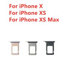 Dual Single Micro Nano SIM Card Holder ถาดซ็อกเก็ตอะแดปเตอร์สล็อตสําหรับ iPhone X Xs Max