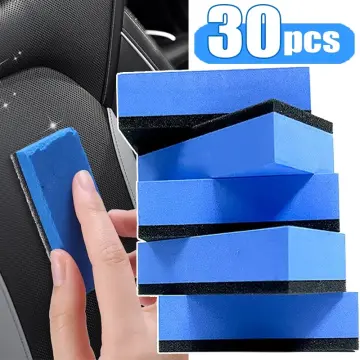 5/10Pcs Car Ceramic Coating Sponge Automobiles Glass Nano Wax Coat  Applicator Pads Sponges for auto waxing polishing car washers