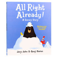 All right already English original picture book friendship and family Benji Davies famous picture book Jory John childrens English Enlightenment picture story book paperback