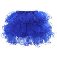 ผู้ใหญ่เซ็กซี่ Layered Ruffle Mini Tutu กระโปรงผู้หญิง Burlesque เครื่องแต่งกาย tiskirt ticoats Clubwear Ball Gown Corset Underskirt