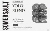 1 kg. YOLO blend เมล็ดกาแฟเบลนคั่วกลาง ถุงใหญ่ 1,000 กรัม Somersault Coffee Roaster