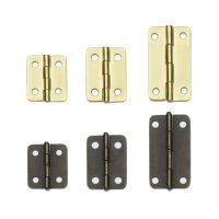 [10] gift box 1 inchhingepacking box hinge woodencopper iron hinge hardware accessories