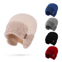 Skullies Beanies ผู้ชายหมวกฤดูหนาวผู้หญิงถักหมวกสำหรับหมวกผู้ชายหมวกฤดูหนาวหมวก Gorro หนาอบอุ่น Brimless Fur Bonnet หมวกผู้ชาย