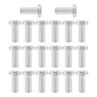 20Pcs Stainless Steel Protector Sleeves Protective Sleeves Grommet Kit for 1/8inch Wire Rope Cable Railing, DIY Balustrade T316 Marine Grade