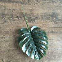 New 10 branch/lot Artificial Monstera Branch Tree Spray Fake Turtle Leaves Plant Faux Foliage Silk Flowers/Real Touch Type