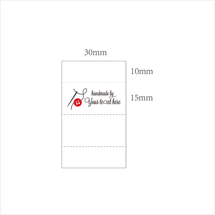 peribadi-jantung-cinta-butang-kain-kapas-lipat-label-jahit-merajut-โครเชต์-md5010