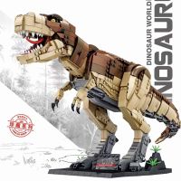 Jurassic Park Dinosaur World Building Blocks Tyrannosaurus Rex Bricks Sets Brachiosaurus Boy Toys Children Christmas Gifts
