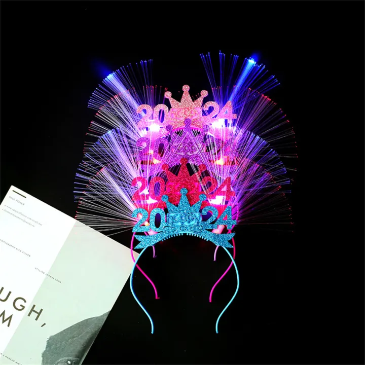 illuminated-headwear-party-hairbands-festive-hair-props-glowing-hair-bands-led-headband-fiber-optic-party-crown