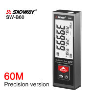 SNDWAY เลเซอร์วัดระยะทาง40เมตร50เมตร60เมตรช่วง Finder เลเซอร์เทปวัด Trena ดิจิตอลเลเซอร์เรนจ์ไฟ SW-B ชุดขายส่ง