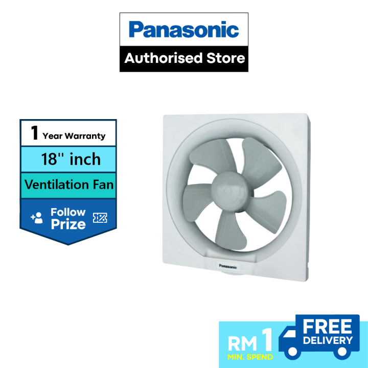 PANASONIC WALL MOUNT VENTILATION FAN FV20AUM8 (8 INCH) KIPAS Lazada