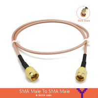 SMA ชาย SMA ชายหญิง RG316 RG174 สายจัมเปอร์ Pigtail 7 ซม./10/15/30/50 ซม./1 m SMA ปลั๊ก Crimp FPV สาย 50 โอห์ม