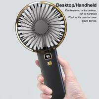 USB Rechargeable Handheld Digital Display Lazy Temporary Shopping Cooling Car Air Cooler