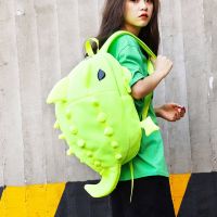 กระเป๋าสะพายหลัง*เป้* 2020 New Creative Cartoon BACKPACK ไดโนเสาร์ Monster BACKPACK unisex กระเป๋านักเรียนส่วนบุคคลกระเป