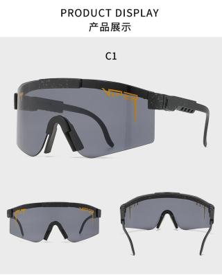 【Hot sales】PIT VIPER แว่นตาขี่กันลมข้ามพรมแดน แว่นกันแดดเคลือบสีสันสดใสขายส่งแว่นกันแดดกีฬากลางแจ้งสำหรับผู้ชายและผู้หญิง
