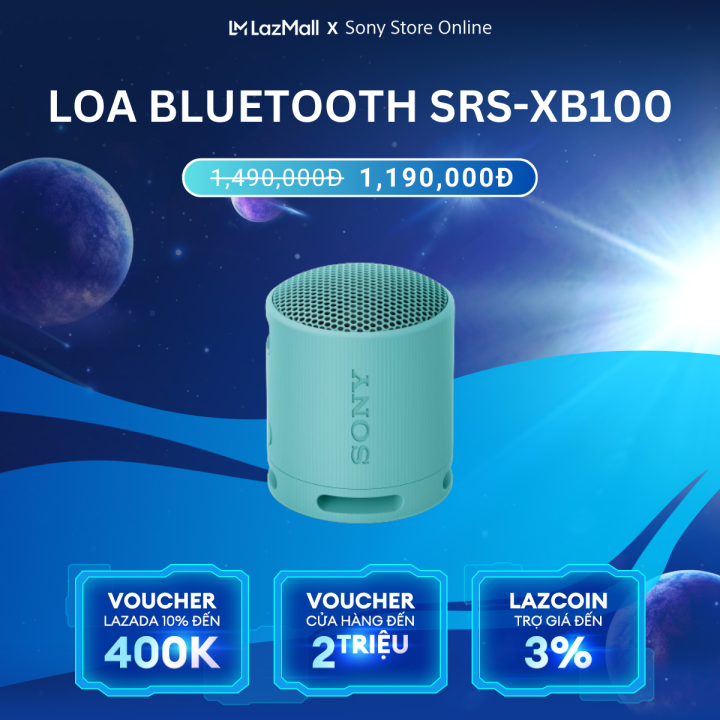 Loa không dây di động Sony SRS-XB100