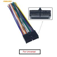 FEELDO 1Pc Car Universal Head Unit CD/DVD Stereo Audio Radio 20Pin Wiring Harness Cable Plug For Aftermarket