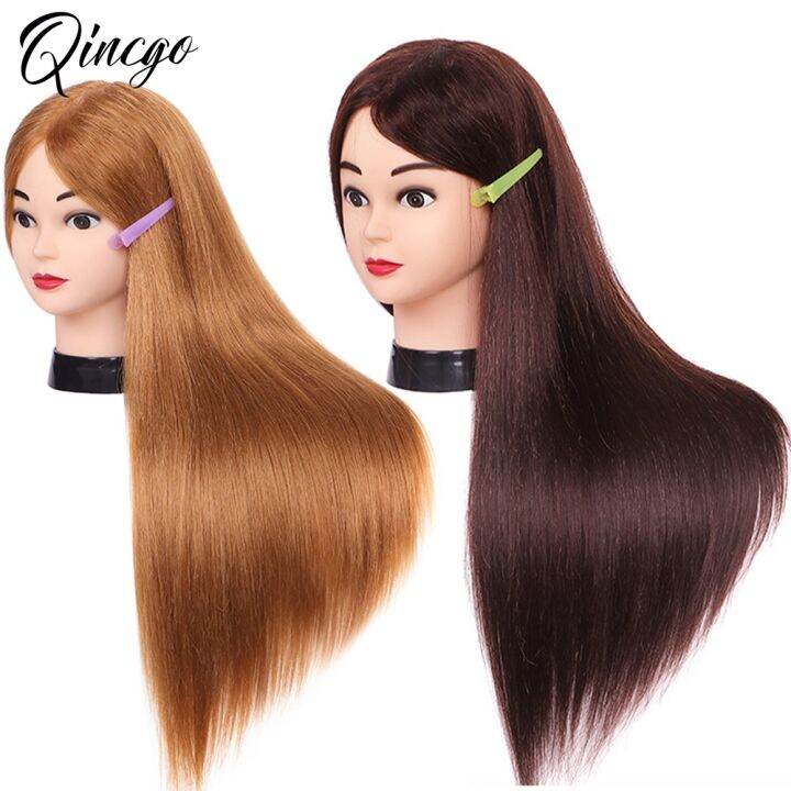 hot-dt-65cm-85-real-human-hair-training-hairdressing-makeup-practice-mannequin-styling