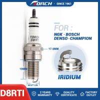 ZZOOI Motorcycle Iridium Spark Plug D8RTI for DR8EA D8EA DR8EIX DR8EGP DPR8EA-9 DPR8EIX-9 IX24 X24ESR-U HG22 X24ESZU9 R6G A6GCA