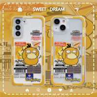 เคสนิ่มแบบใสเคสสำหรับไอโฟน11 12 13 14 Pro Max ฝาหลัง6 7 8 Plus XR XS Max 14 Plus 12 13 Mini น่ารัก Koda Duck Label เคสโทรศัพท์มือถือแบบคู่กันกระแทก