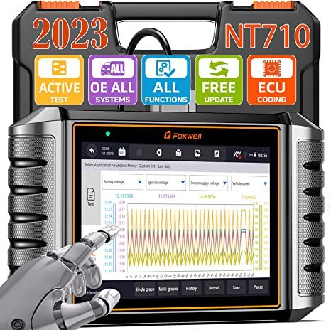 FOXWELL NT710 OBD2 Scanner Full Diagnostic Tool Full System