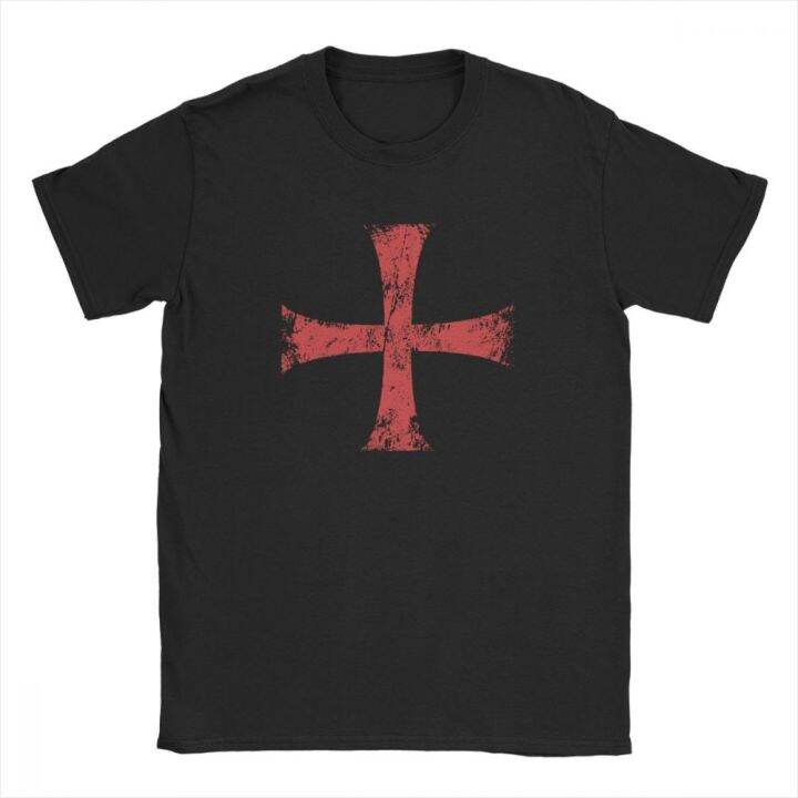 men-tshirt-distressed-crusader-knights-templar-cross-t-shirts-premium-cotton-t-shirt-crewneck-tee-short-sleeve-clothes-plus-size